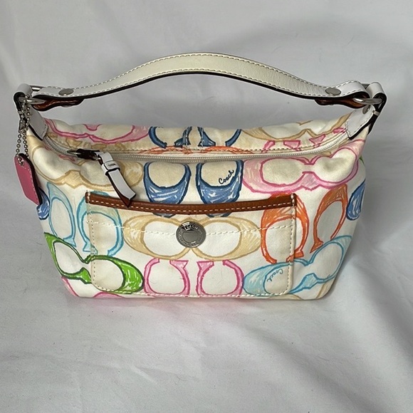 Coach Handbags - Coach Purse Scribble Pastel Hobo used